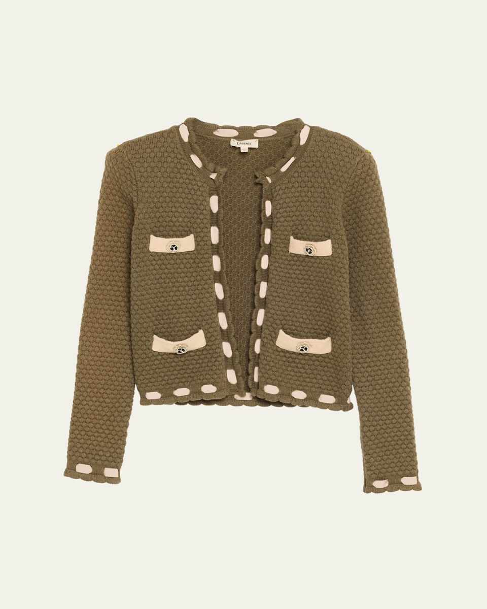 Astor Contrast Trim Cardigan